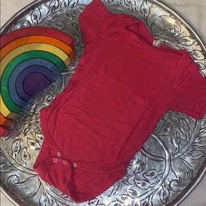 EUC Rabbit Skins PINK onesie 18m